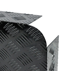 Alpen Outdoor Base Mount 2mm Thickness Aluminium Diesel Heater Fuel Tank Cover Double Side for 10L 15L Fuel Tank Black