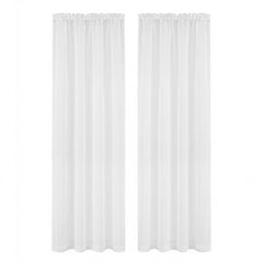 Artiss Blockout Curtains 2X 132x213cm Light Filtering Window Drapes Rod Pocket