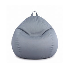 Artiss Outdoor Bean Bag Chair Cover (No Filler) Splash-Proof Beanbag Sofacover for Adults Teens Kids Stuffable Bean Bag Cover for Patio Poolside Relaxing, Grey