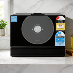 Devanti 6-Place Setting Benchtop Dishwasher 50cm Black