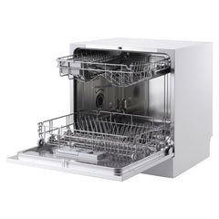 Devanti 8 Place Settings Benchtop Dishwasher White