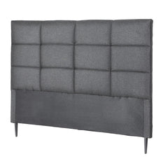 Artiss Bed Headboard Double Bedhead Linen Fabric Charcoal