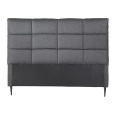 Artiss Bed Headboard Queen Bedhead Linen Fabric Charcoal