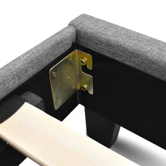 Artiss Bed Frame Queen Size Grey NEO