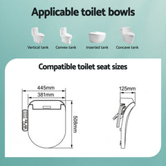 Cefito Smart Electric Bidet Toilet Seat LED Display Heated Dryer WaterMark