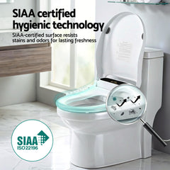 Cefito Smart Electric Bidet Toilet Seat LED Display Heated Dryer WaterMark