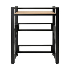 Artiss Over Washing Machine Rack Laundry Shelf Space Saver 75cm Black