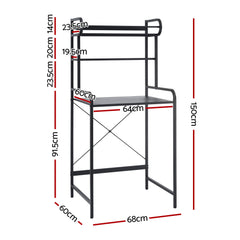 Artiss Bathroom Storage Shelf Over Washing Machine Toilet 3 Tier
