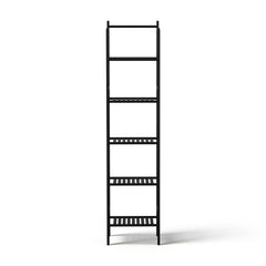 Artiss 2X Floor Standing Corner Shower Caddy 5 Tier Bathroom Organizer Black