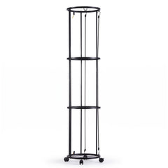 Everfit Vertical Ball Storage Rack with Wheels Sports Equipment Organiser