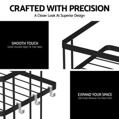 Artiss Over Toilet Storage Rack Bathroom Shelf Organizer 2 Tier