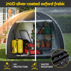 Giantz Bike Storage Tent Waterproof Outdoor UV Protection Shelter w/ Large Space