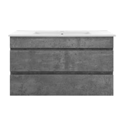 Cefito Vanity Unit 915mm with Basin Grey