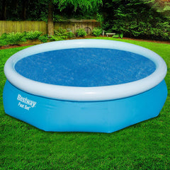 Bestway Pool Cover Fits 3.05m/10ft Round Swimming Pool PE Blanket 2.89m