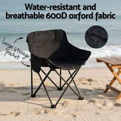 Weisshorn 3pc Camping Table Chair Set Outdoor Folding Aluminium Portable Picnic