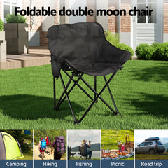 Weisshorn 7pc Camping Table Chair Set Outdoor Folding Aluminium Portable Picnic
