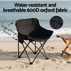 Weisshorn 7pc Camping Table Chair Set Outdoor Folding Aluminium Portable Picnic