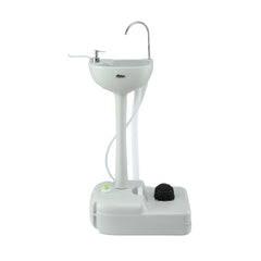 Weisshorn Camping Basin Portable Hand Wash Sink Stand 19L Capacity