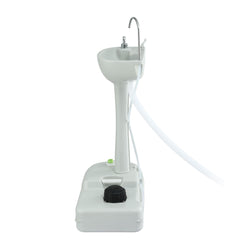 Weisshorn Camping Basin Portable Hand Wash Sink Stand 19L Capacity