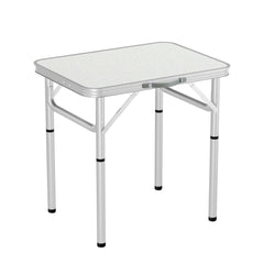 Weisshorn Folding Camping Table 60CM Adjustable Portable Outdoor Picnic Desk