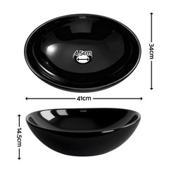 Cefito Bathroom Basin Ceramic Vanity Sink Hand Wash Bowl 41x34cm
