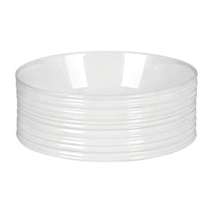 Cefito Bathroom Basin Vanity Sink Vessel Ceramic White Round Countertop 36cm