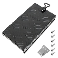 Truma Cowl Cover Black Universal Powder-Coated Aluminum External Flue Vent Spraying Console Replacement Part Fits Truma Water Heater 27x15x4cm