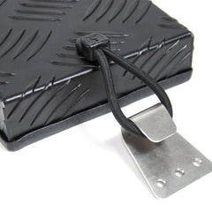 Truma Cowl Cover Black Universal Powder-Coated Aluminum External Flue Vent Spraying Console Replacement Part Fits Truma Water Heater 27x15x4cm