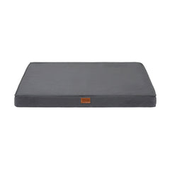 i.Pet Dog Bed Large Water-resistant Egg Crate Foam Orthopedic Pet Mat Grey