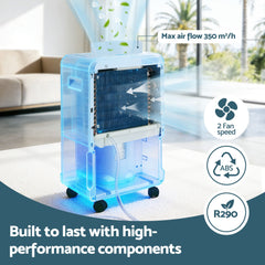 Devanti 70L Dehumidifier Commercial Moisture Absorber Air Dryer 8.5L Water Tank