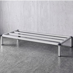 Giantz 122x51cm Aluminum Dunnage Rack Heavy Duty Kitchen Storage Platform