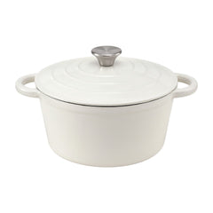 5-Star Chef 3.8L Enameled Cast Iron Dutch Oven Pot with Lid for Sourdough Bread Baking