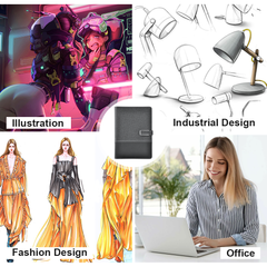 Smart Digital Notebook AI Powered Digital Sketchbook Set with Sync Pen and A5 Erasable Paper Refill for Drawing Writing Notetaking Bluetooth Real Time Sync