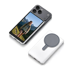5 Inch Magnetic Selfie Monitor for iPhone Touch Screen Rear Camera Viewfinder Wireless Screen Mirroring Vlogging Live Streaming Remote Control