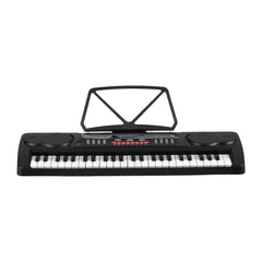 Alpha 49 Key Electronic Keyboard Portable Digital Piano Musical Instrument Black