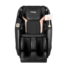 Livemor Flex Massage Chair Full Body with Heat Zero Gravity Recliner, 24 Airbags, Foot Massage, 6 Auto Programs, Voice Control, Bluetooth Speakers, Screen Control, Extendable Footrest