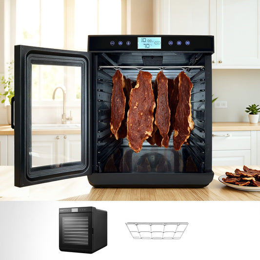 Devanti 10 Trays Food Dehydrator with Stainless Steel Tray