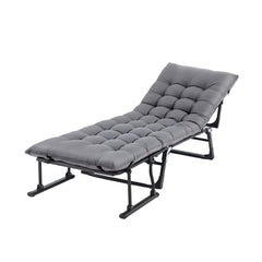 Gardeon 3-in-1 Sun Lounger Folding Camping Chair Adjustable Recliner Patio Furniture for Office Nap, Poolside