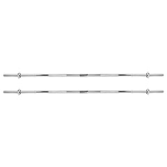Everfit 168CM 5.5FT Barbell Bar Fitness Weight Plates Dumbbells Row