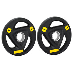 Everfit Weight Plates Olympic 5kgx2 Dumbbells Barbells Plate Weight Lifting Home