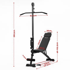Everfit Adjustable Weight Bench Foldable Multi-Function Weight Bench