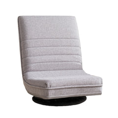 Ariss Swivel Floor Chair 360 Adjustable Foldable Lounge Seat Floor Sofa Chair Grey