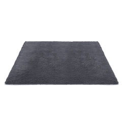 Artiss Floor Rug 200x290cm Plush Area Shaggy Rug Living Room Bedroom Carpet Grey
