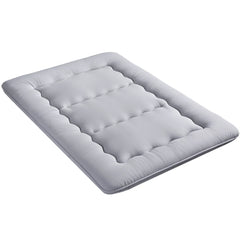 Giselle Bedding 10cm Japanese Floor Mattress Foldable Futon Mattress Washable Cover Straps