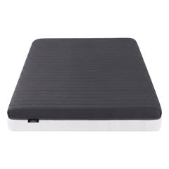 Giselle 18cm Single Memory Foam Mattress Dual Feel Reversible Charcoal Foam