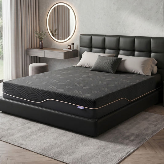 Giselle Double Cooling Memory Foam Mattress Medium Firm with Gel Comfort 30cm