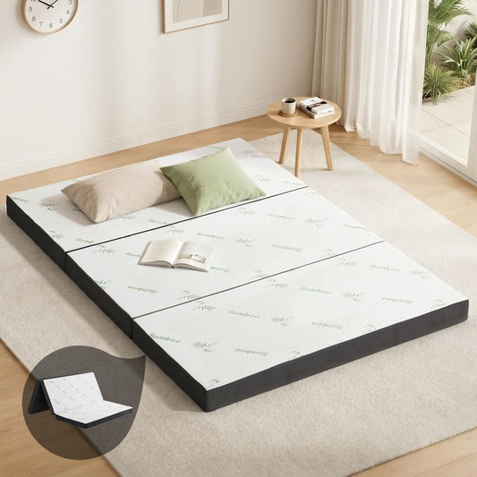 Giselle Bedding Foldable Mattress Folding Foam Double Bamboo