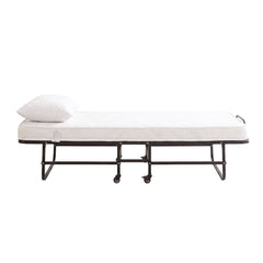 ARTISS Folding Bed with Mattress, Portable Rollaway 150kg Capacity 190CM