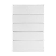 Artiss 6 Chest of Drawers - PEPE White