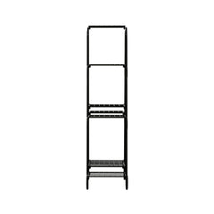 Artiss Plant Stand 9 Tier Metal Flower Pot Shelf Black
